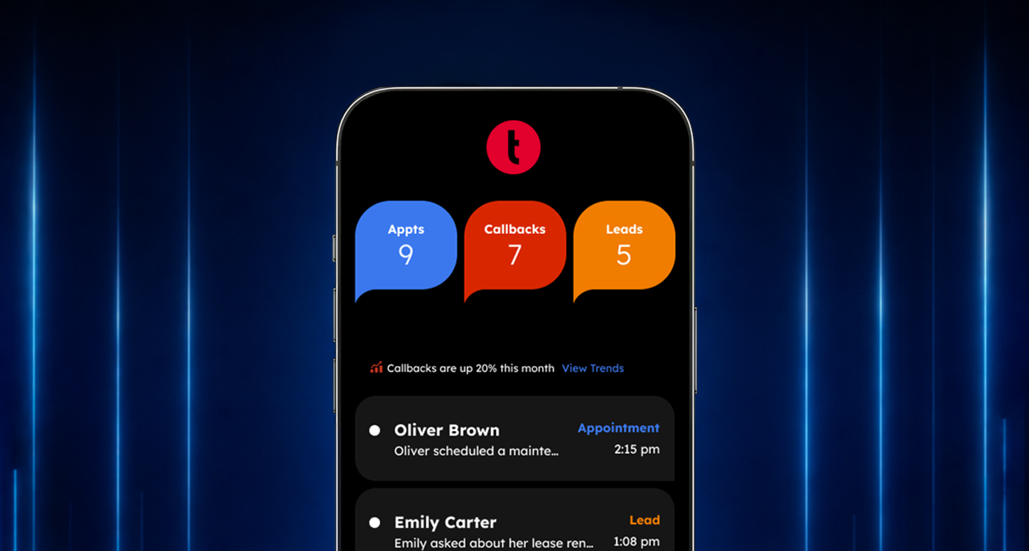 TouchTone AI Voice Agent Mobile App